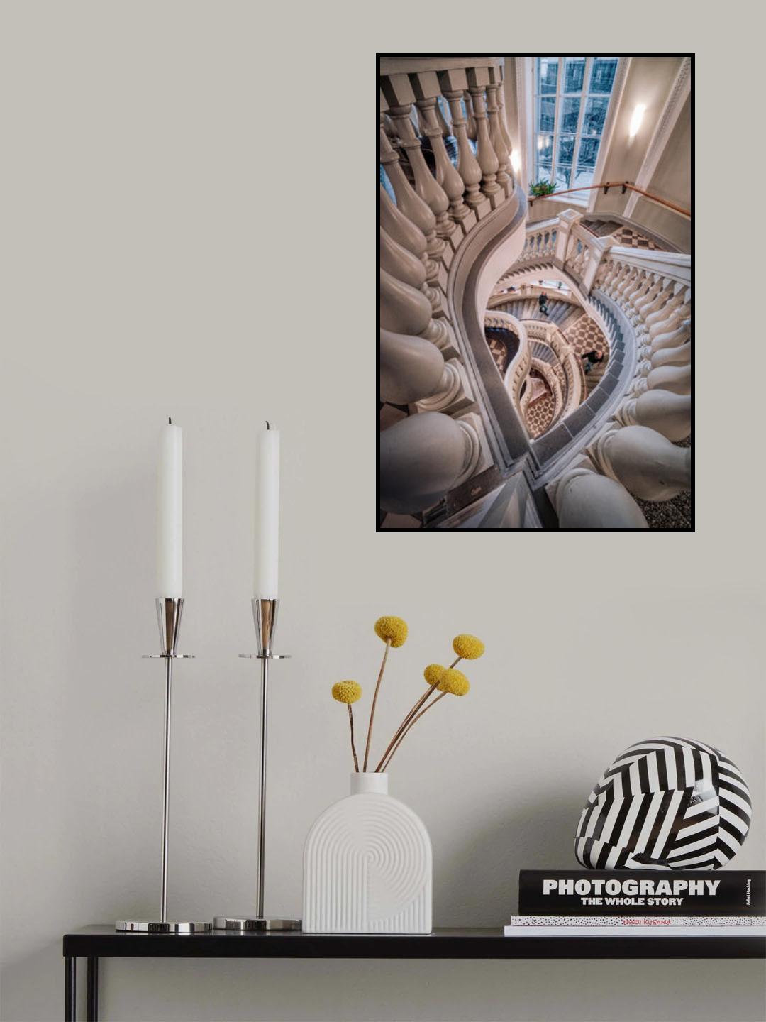 The Staircase Poster och Canvastavla