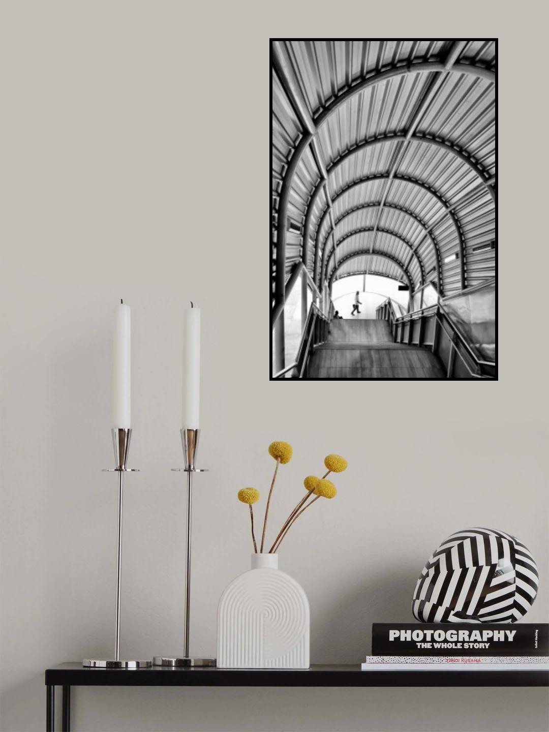 Walkway Poster och Canvastavla