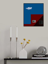 The red house Poster och Canvastavla