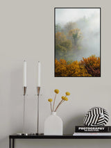 TREES IN FOG Poster och Canvastavla