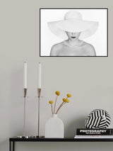 Pure White Poster och Canvastavla