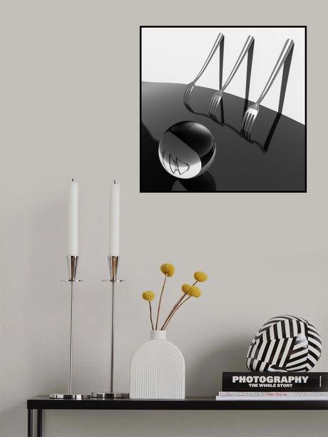 Ball and Forks Poster och Canvastavla