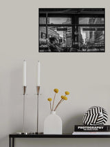 Woman on Bus, 34th Street Poster och Canvastavla