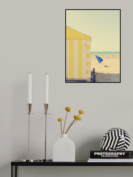 The blue umbrella Poster och Canvastavla