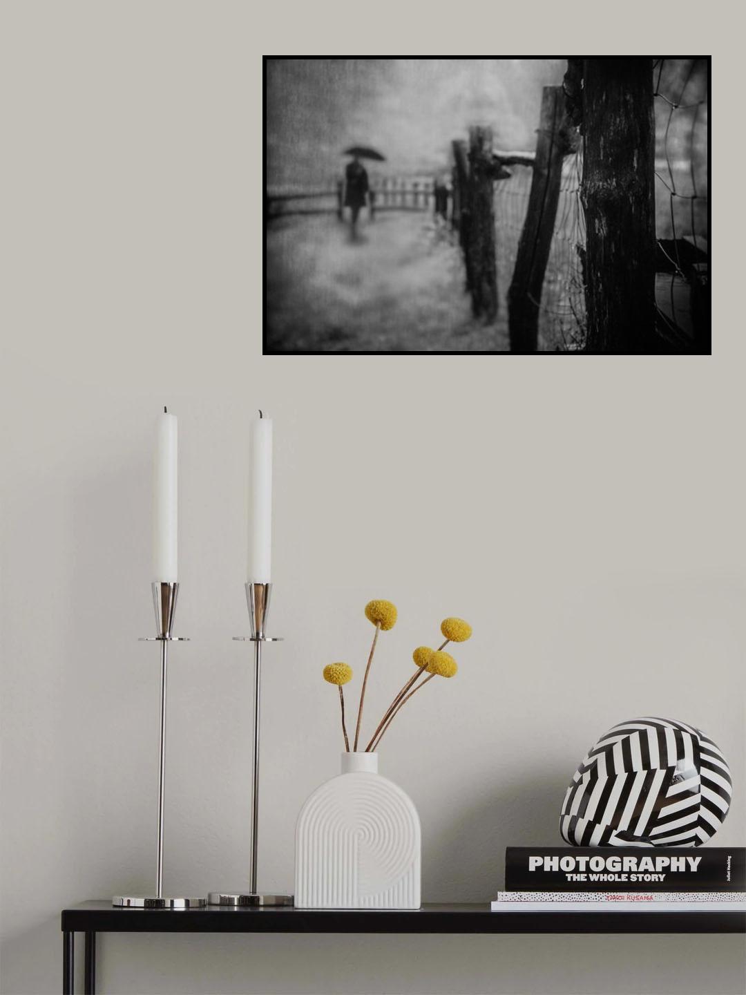 Reunion of rainy day... Poster och Canvastavla