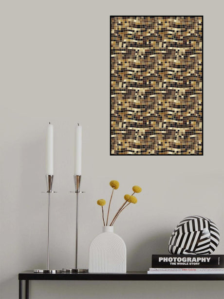 Tiny Squares Poster och Canvastavla