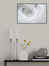 white shape Poster och Canvastavla