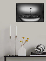 Water drop Poster och Canvastavla