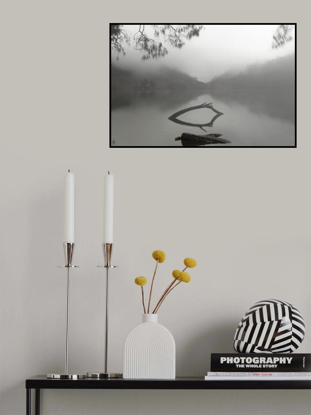 Ranu Kumbolo Morning Poster och Canvastavla