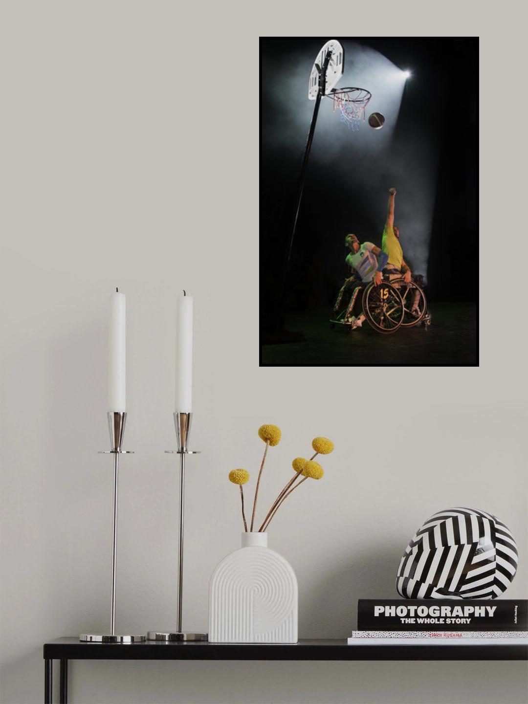 Basketball players Poster och Canvastavla