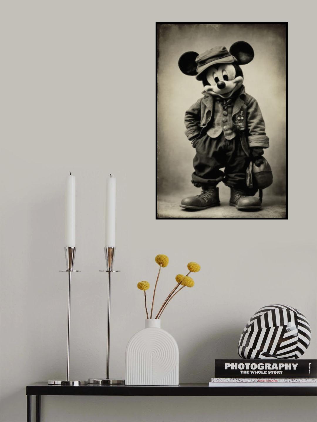 Nostalgic Mickey Poster och Canvastavla