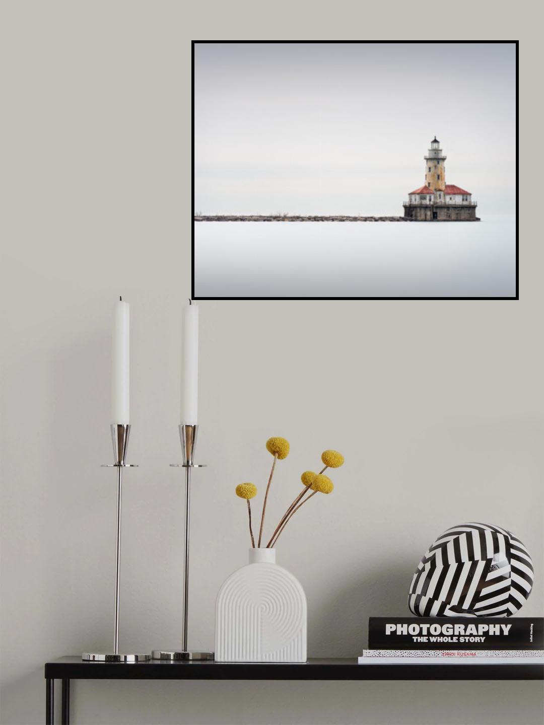 Chicago Lighthouse Poster och Canvastavla