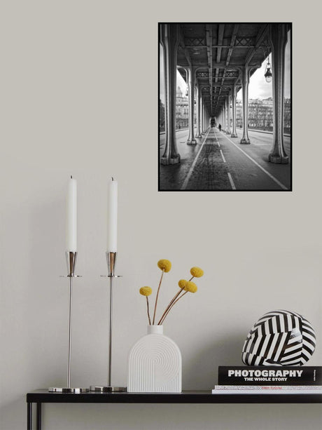 Bir Hakeim bridge Poster och Canvastavla