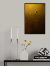 Ladybug Moody in the summer day Poster och Canvastavla