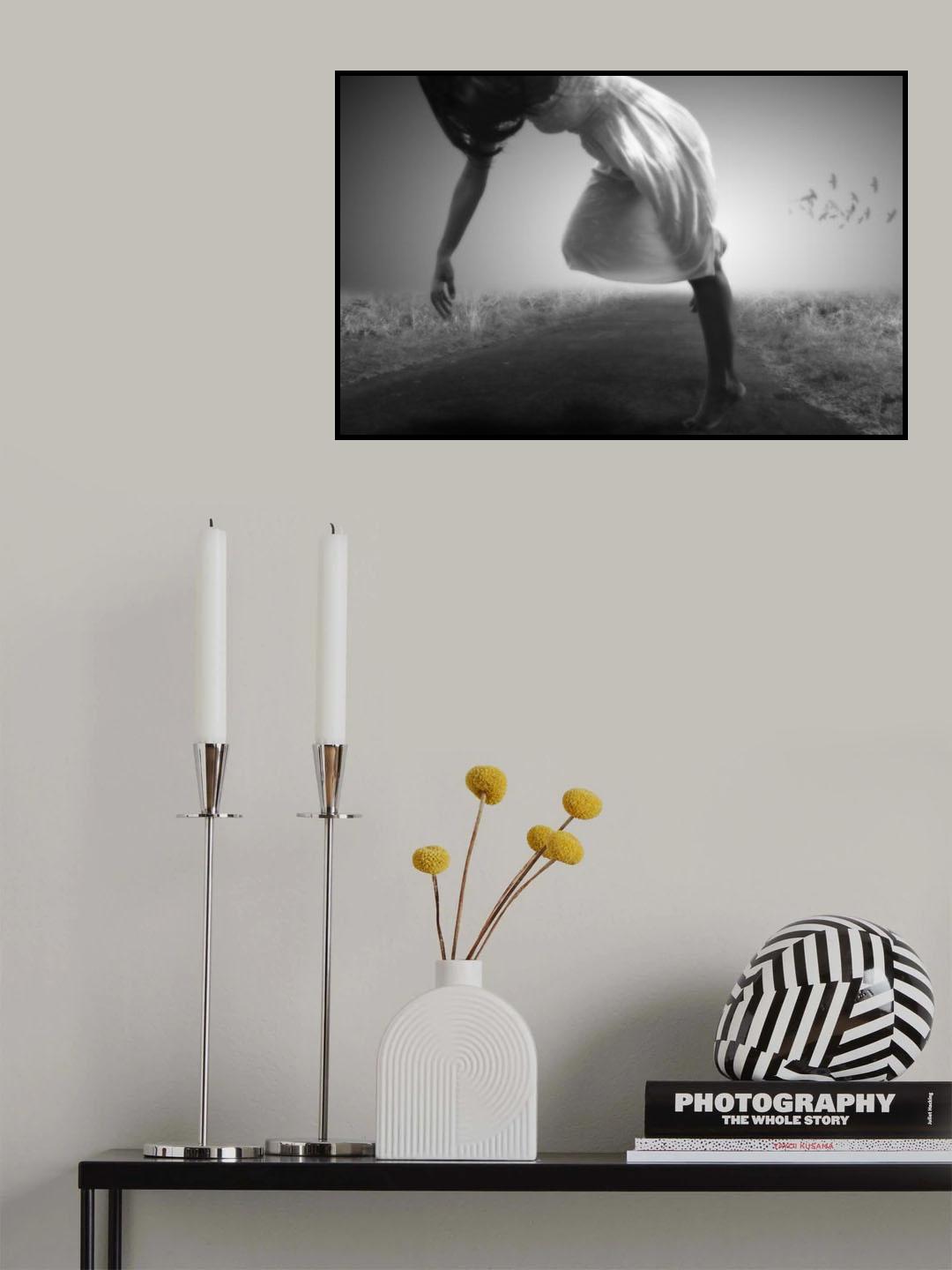 when i was falling Poster och Canvastavla