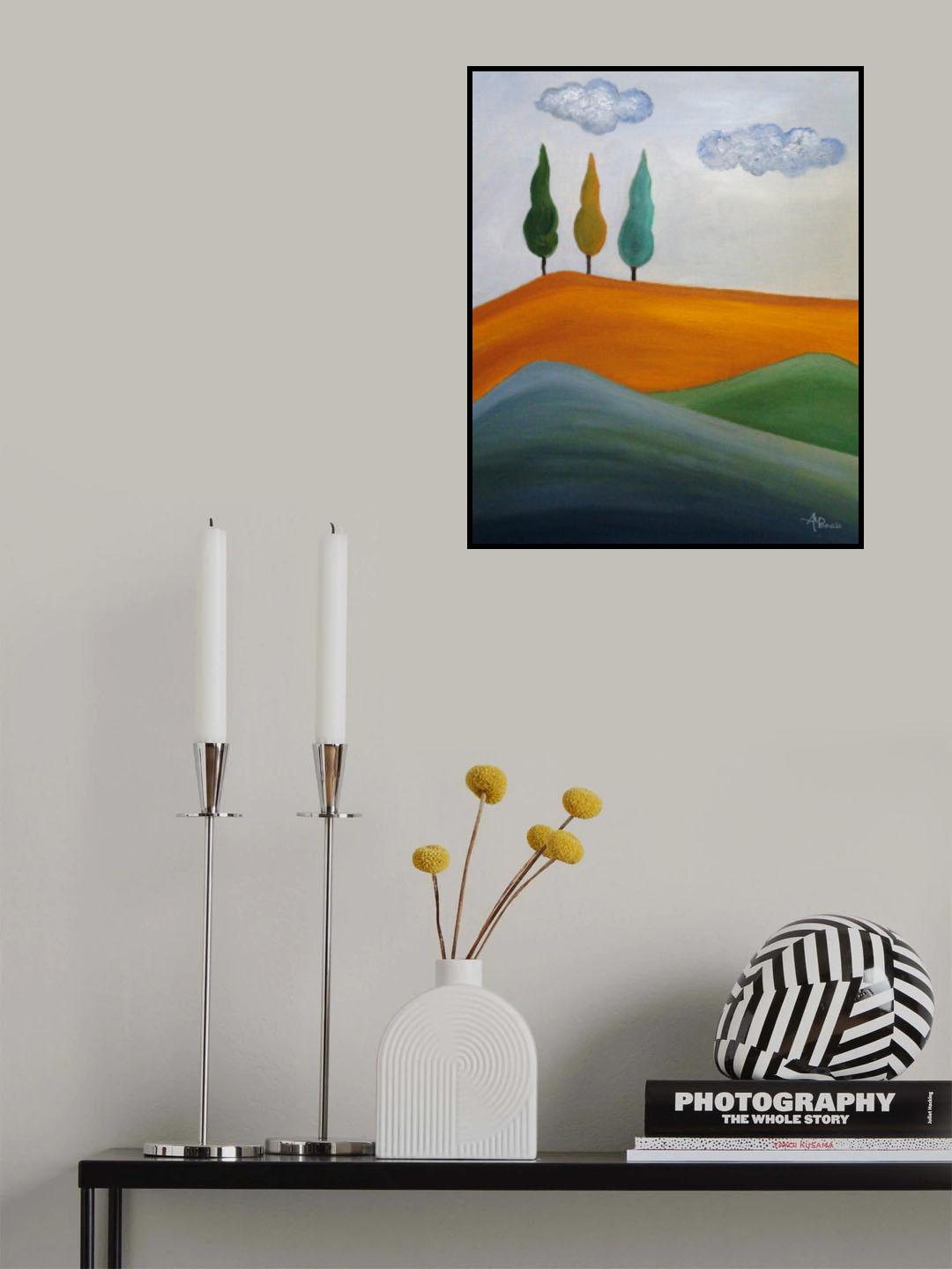 Cypress a Thrice Poster och Canvastavla