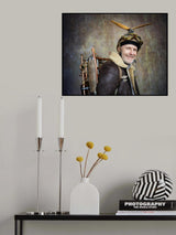 Whirlybird Man - Steampunk Wars 1911 Poster och Canvastavla
