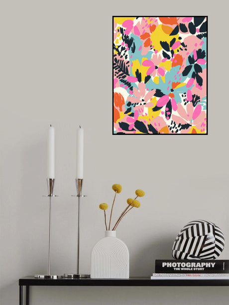 Summer Flowers Poster och Canvastavla