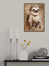 STUDENT SLOTH Poster och Canvastavla