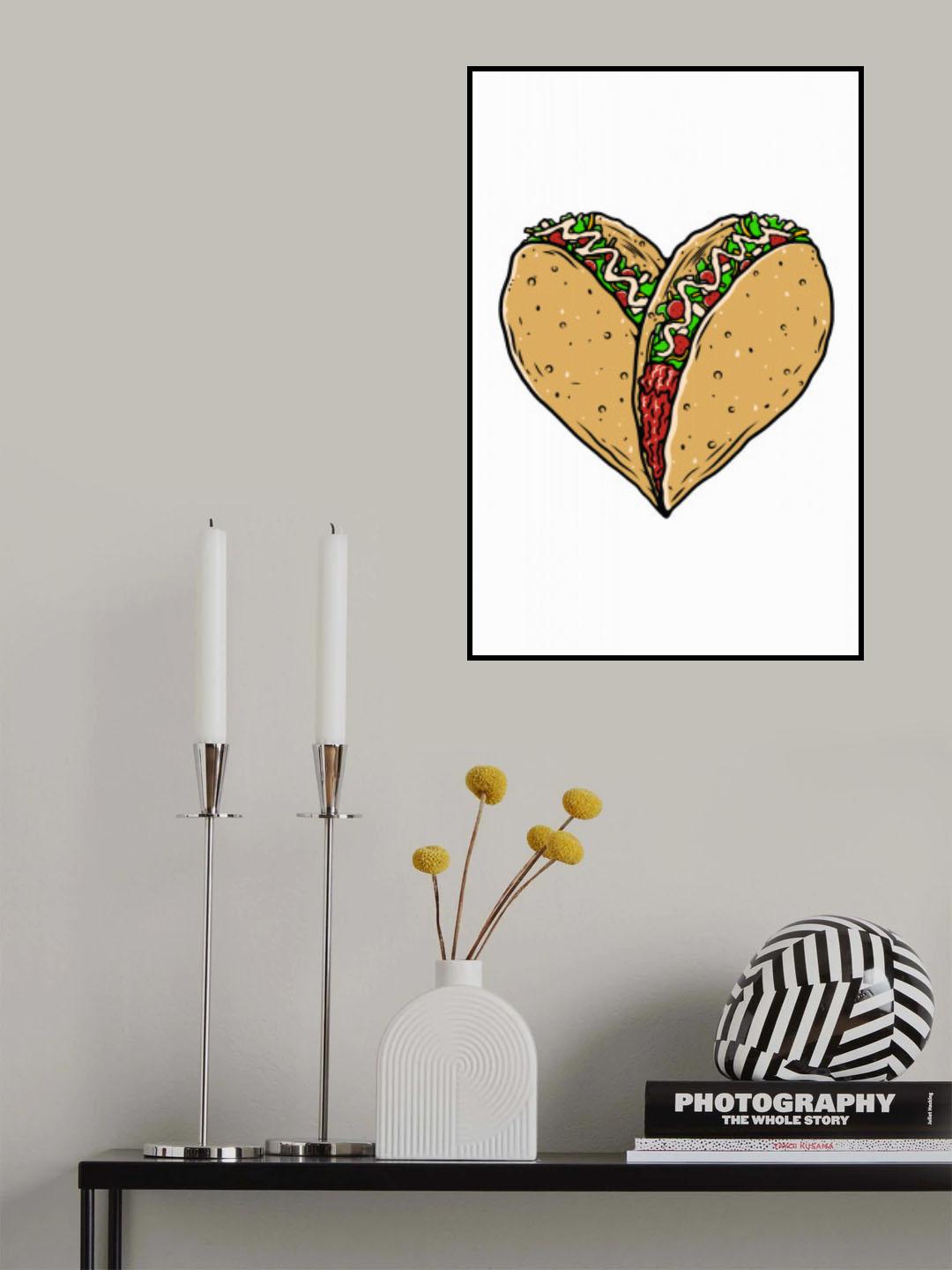 Tacos Are Life Poster och Canvastavla