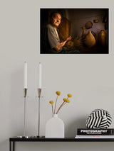 The basket maker Poster och Canvastavla