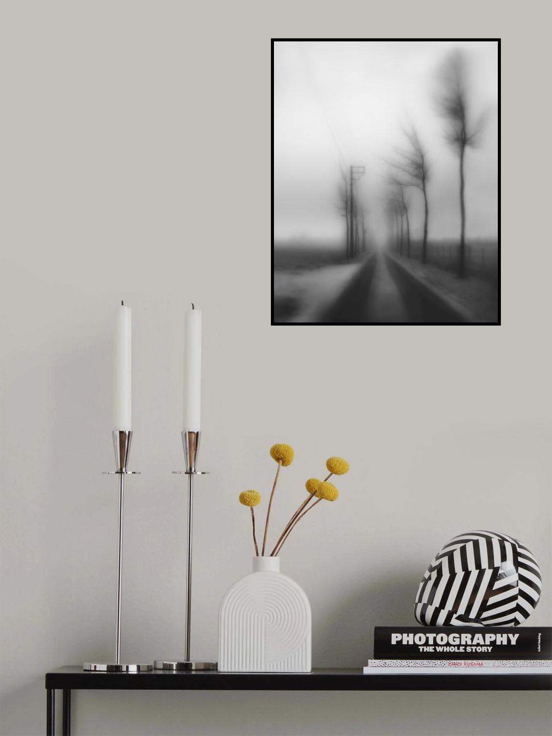 Winter blues Poster och Canvastavla