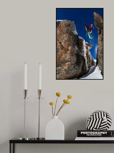 In Between the Rocks Poster och Canvastavla