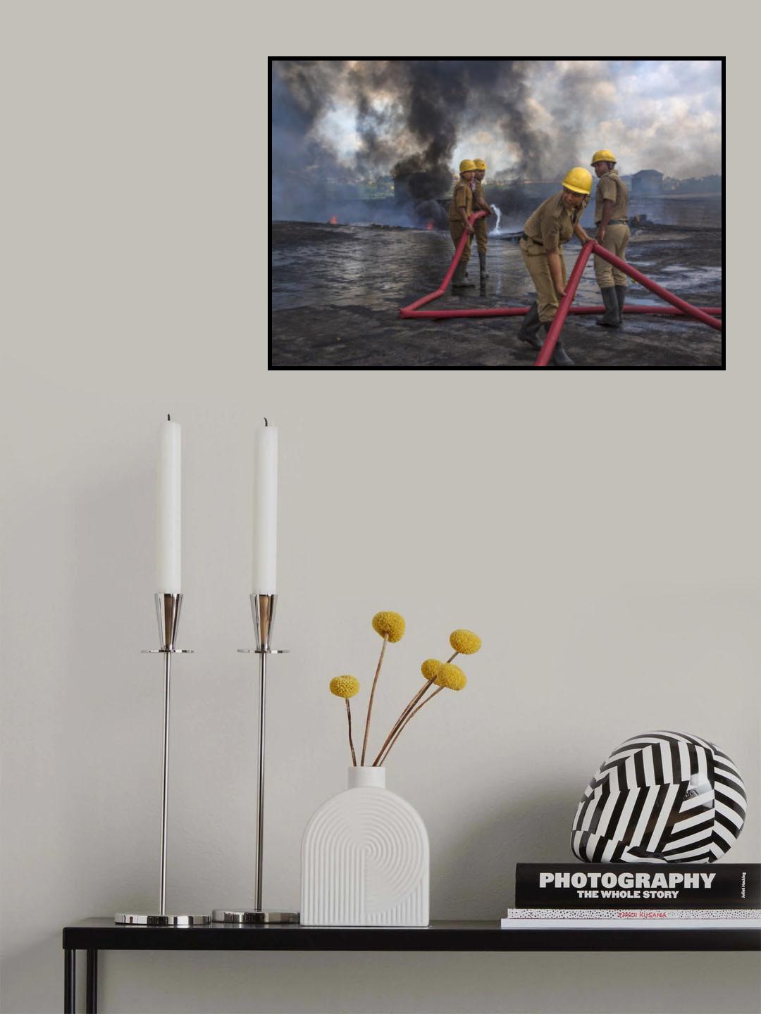 Moments of fire Poster och Canvastavla