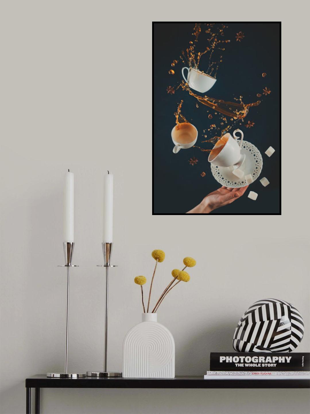 Coffee Mess Poster och Canvastavla