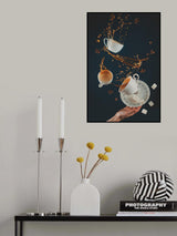 Coffee Mess Poster och Canvastavla