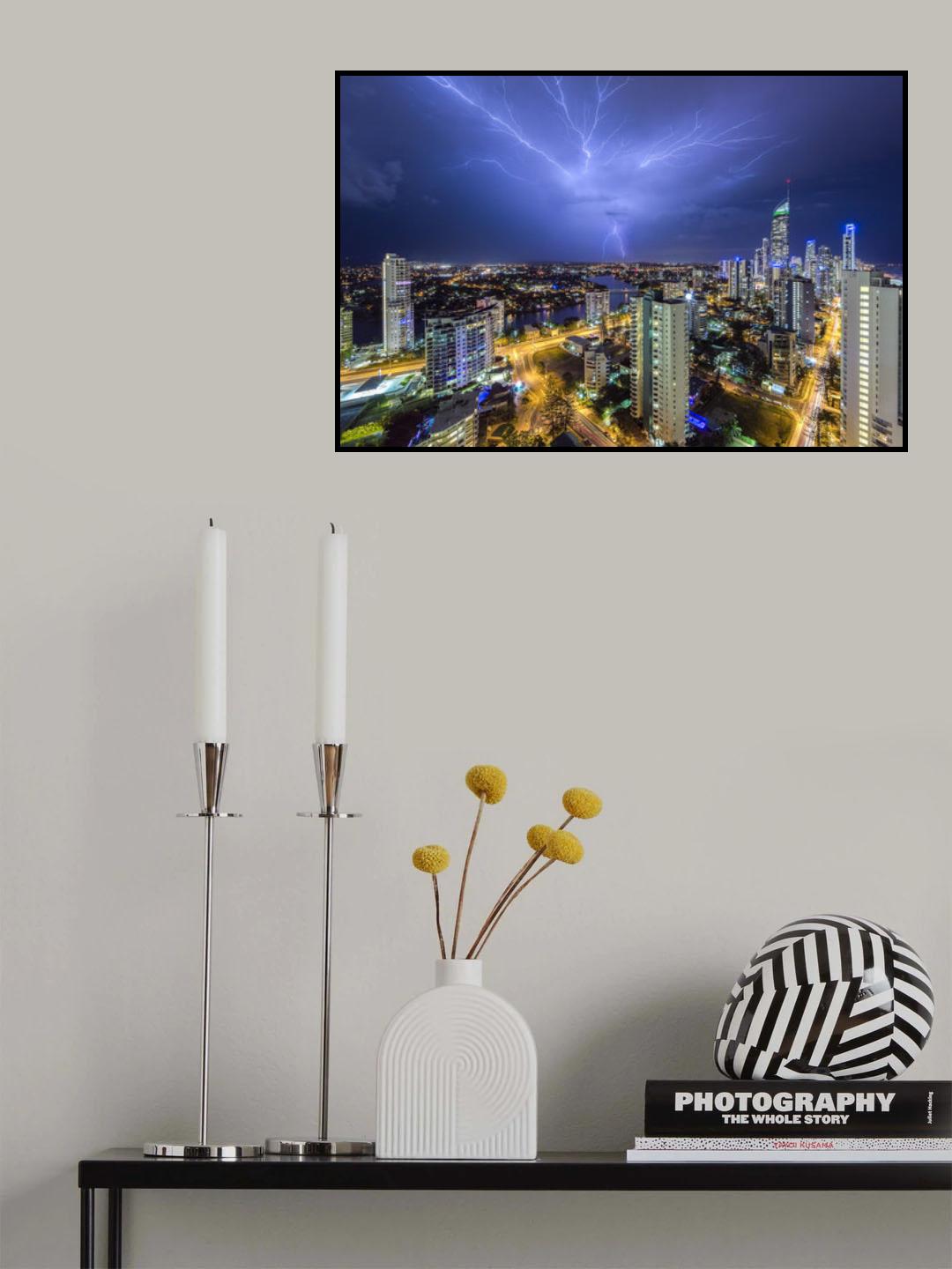Fingers in the Sky Poster och Canvastavla
