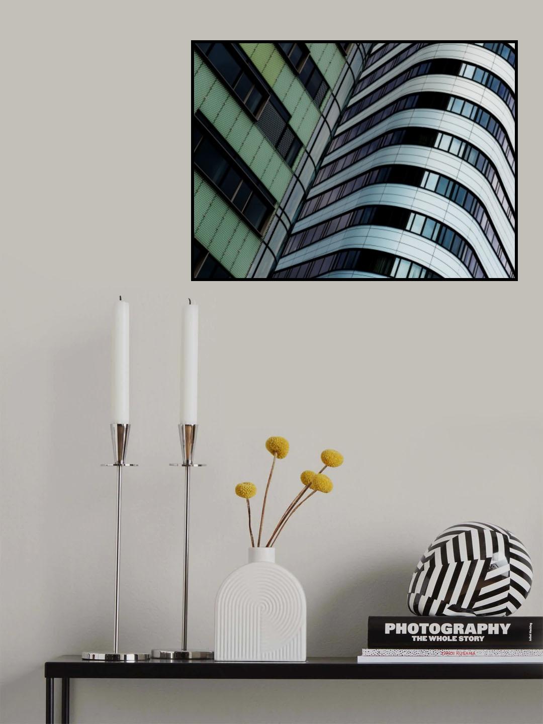 City Lines Poster och Canvastavla