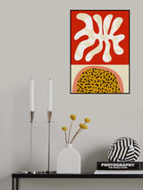 Mid Century Cut Outs Poster och Canvastavla