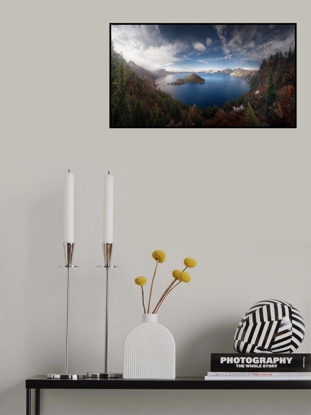 Azul en dimension Poster och Canvastavla