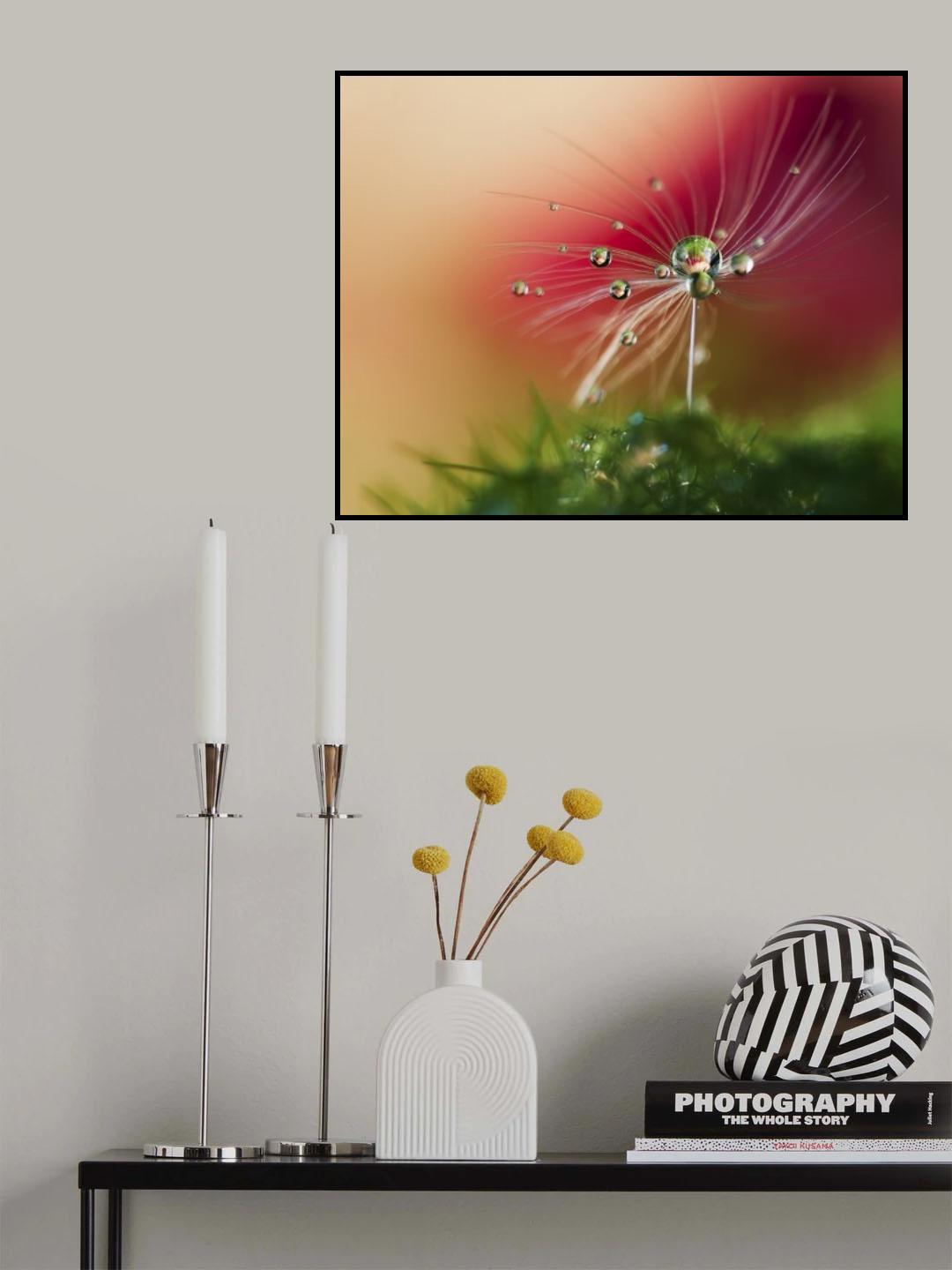 Red Morning Poster och Canvastavla