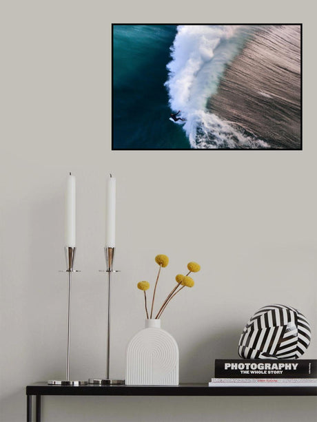 Wavy stripes Poster och Canvastavla