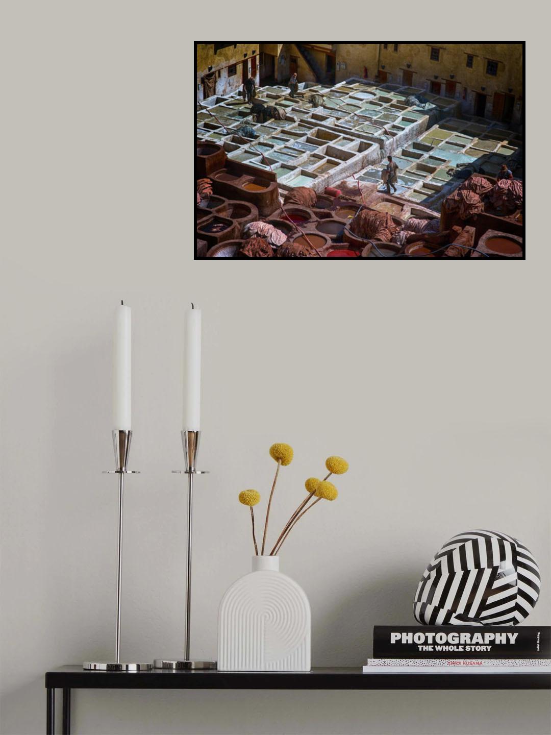 Dye 2 Poster och Canvastavla