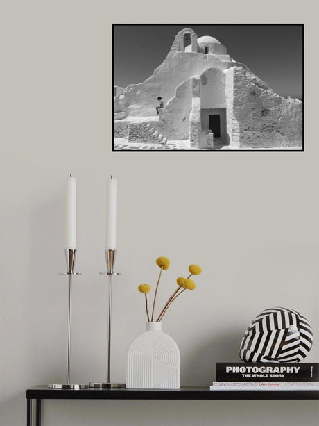 Paraportiani,Mykonos, Greece Poster och Canvastavla