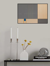 Blue in the square Poster och Canvastavla