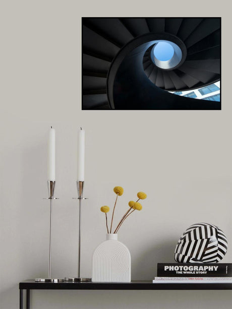 Spiral View Poster och Canvastavla