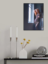Waiting by the window for him Poster och Canvastavla