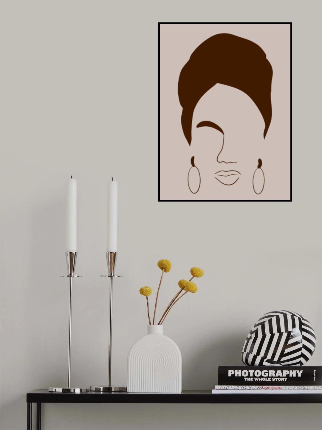 HEADWRAP Poster och Canvastavla
