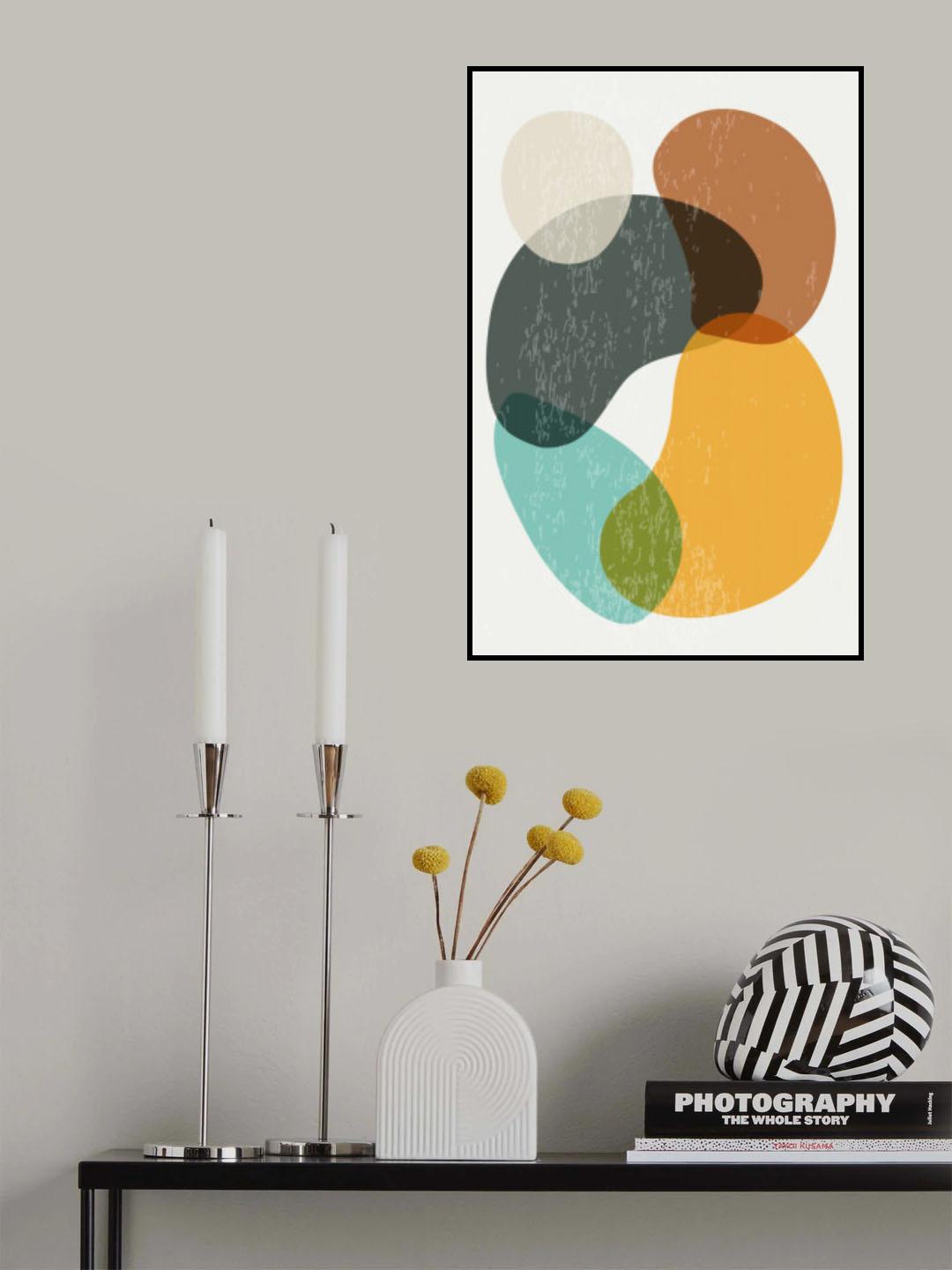 Abstract Shapes #2 Poster och Canvastavla