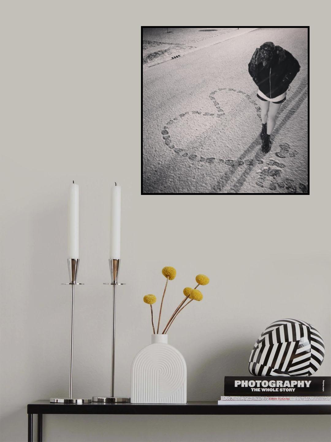 Snow lover Poster och Canvastavla