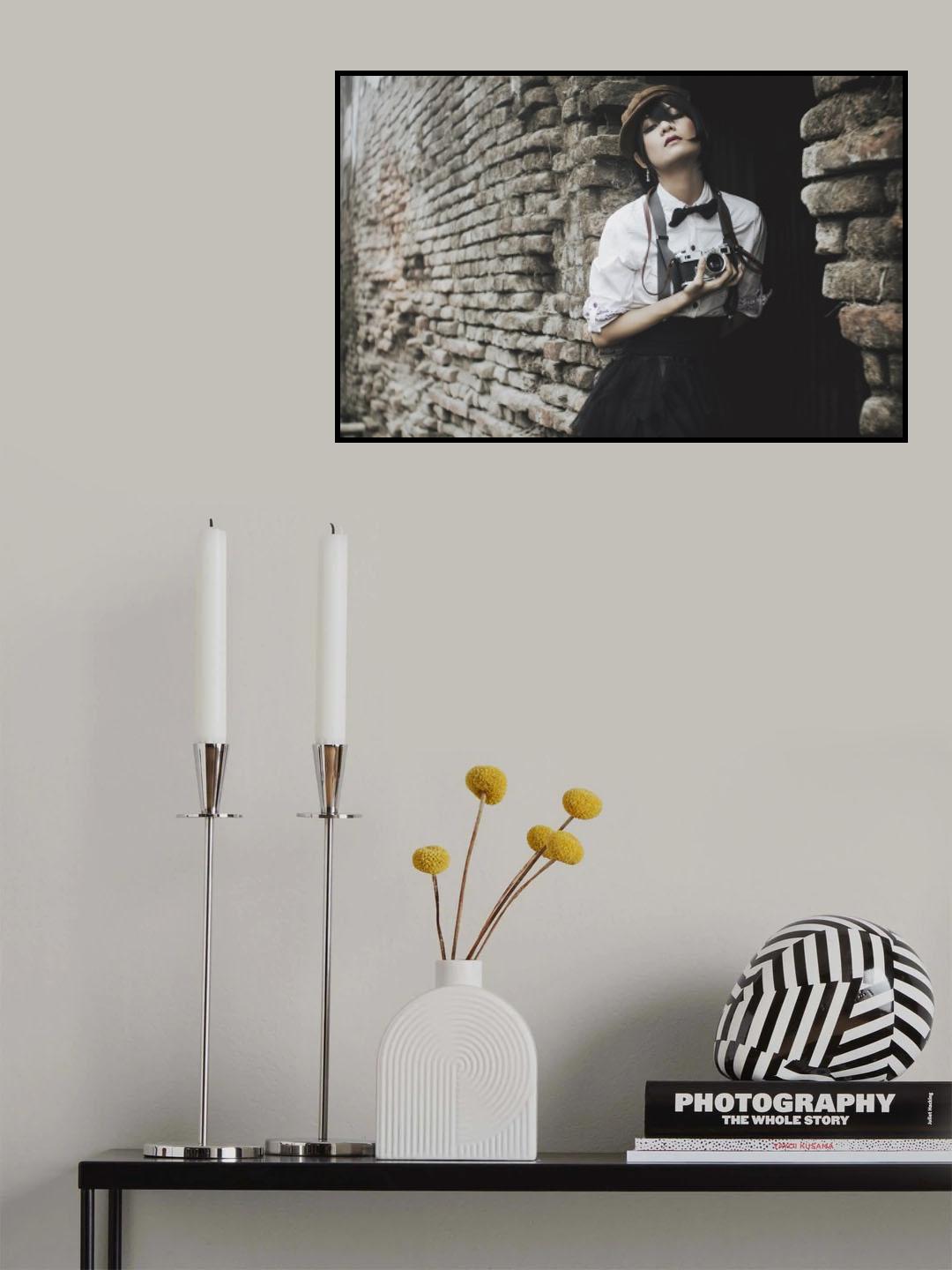 The Photographer Poster och Canvastavla