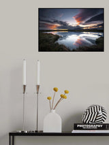 Autumn Evening Poster och Canvastavla