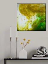 Acrylic colors and ink in water Poster och Canvastavla