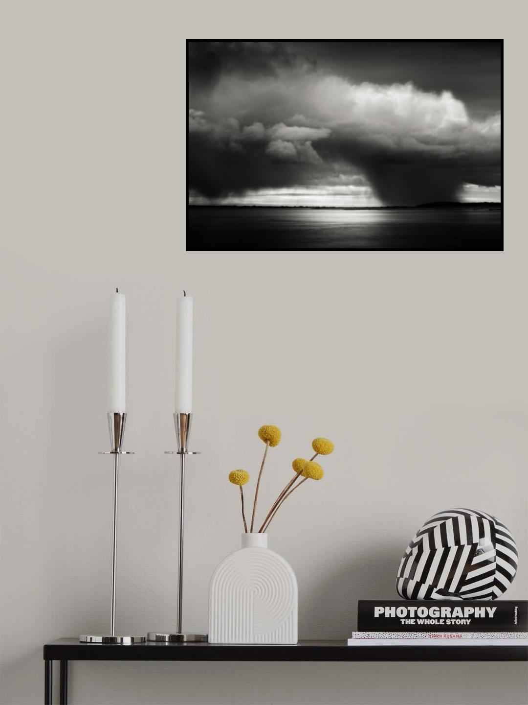 Distant Rain Poster och Canvastavla