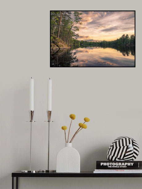 Lake tarmsjön, Sweden Poster och Canvastavla