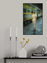 Lady at the Station Poster och Canvastavla